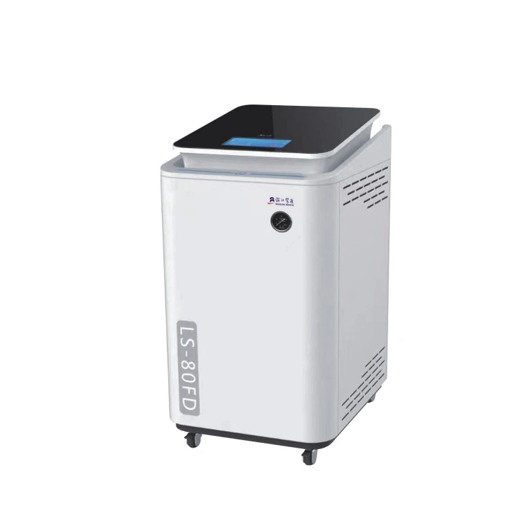 Vertikaler Druckdampfsterilisator mit automatischem Klappdeckel